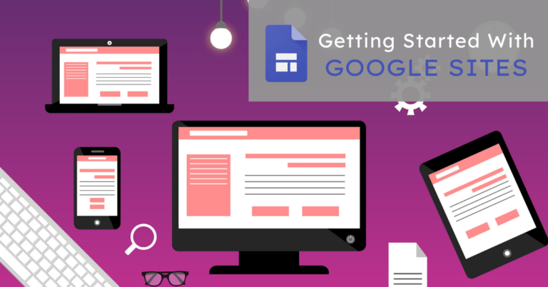 Getting started with Google Sites