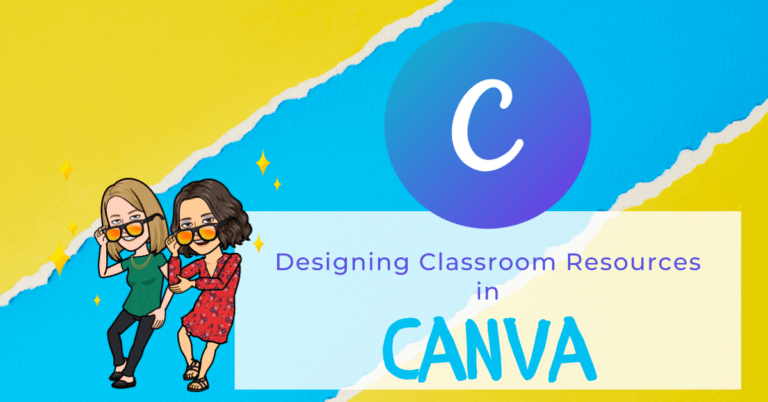 Designing classroom resources in Canva