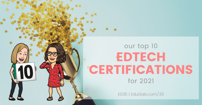 Our top 10 edtech certifications for 2021