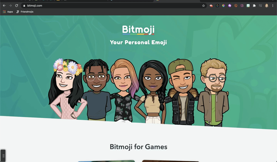 Getting the Bitmoji app on Apple App Store or Google Play Store