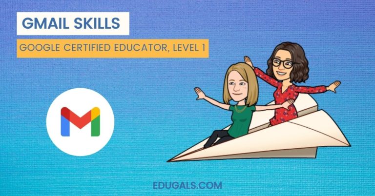 Gmail Skills to master for the google certified educator level 1 exam