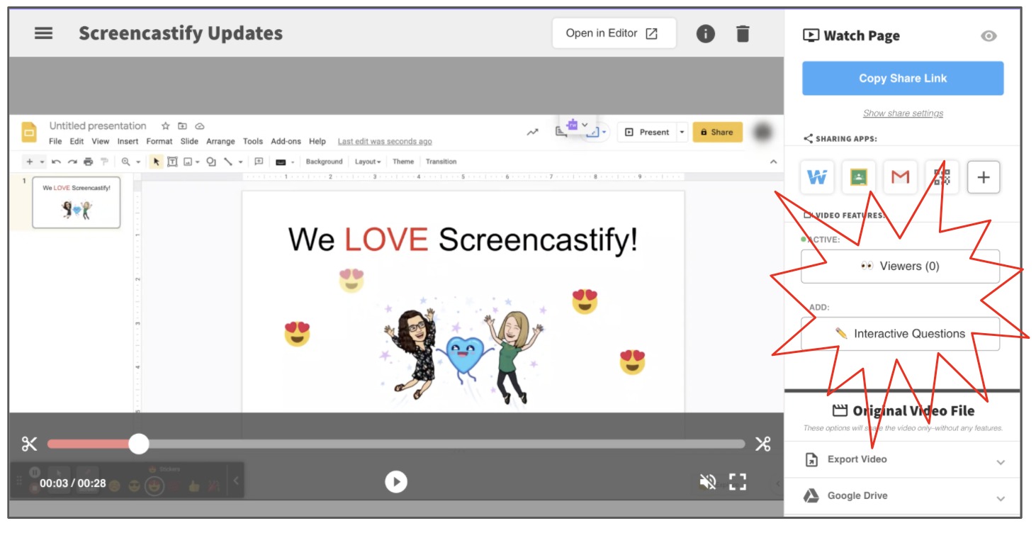 Screencastify Examples Getting Interactive With Screencastify - E064 | EduGals