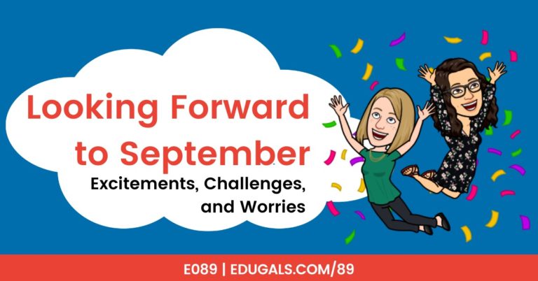 Looking forward to September