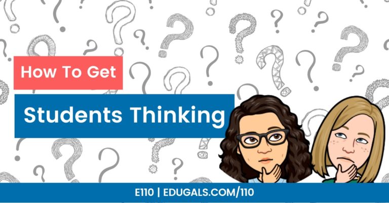How to get students thinking