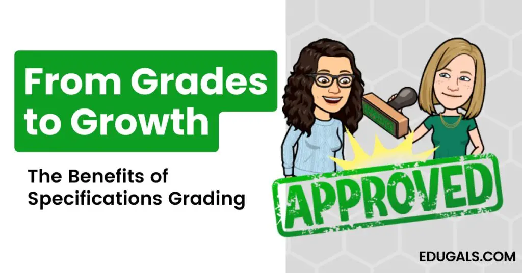 From grades to growth: The benefits of specifications grading